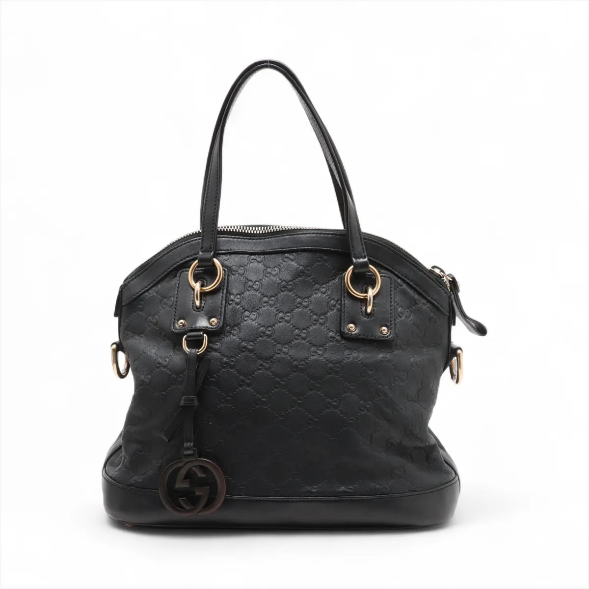 ■美品 グッチ グッチシマ 247279 ハンドバッグ レザー