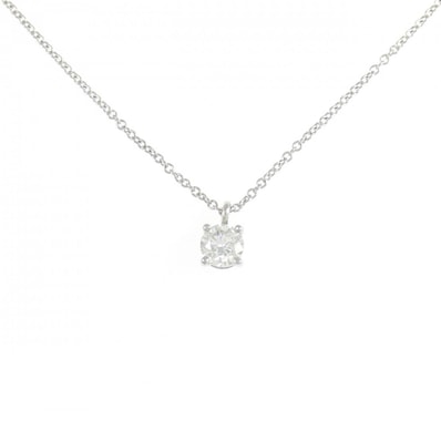 ティファニー ソリティア ネックレス 0.34CT J VS2 3EXT