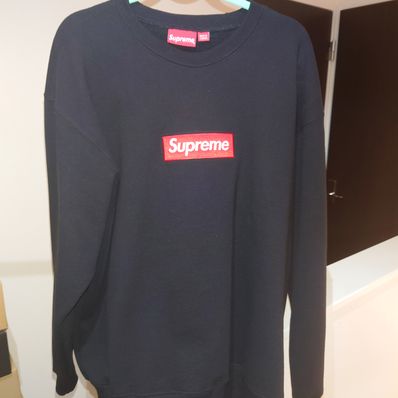 Supreme Box Logo Crewneck "Black" (22FW)