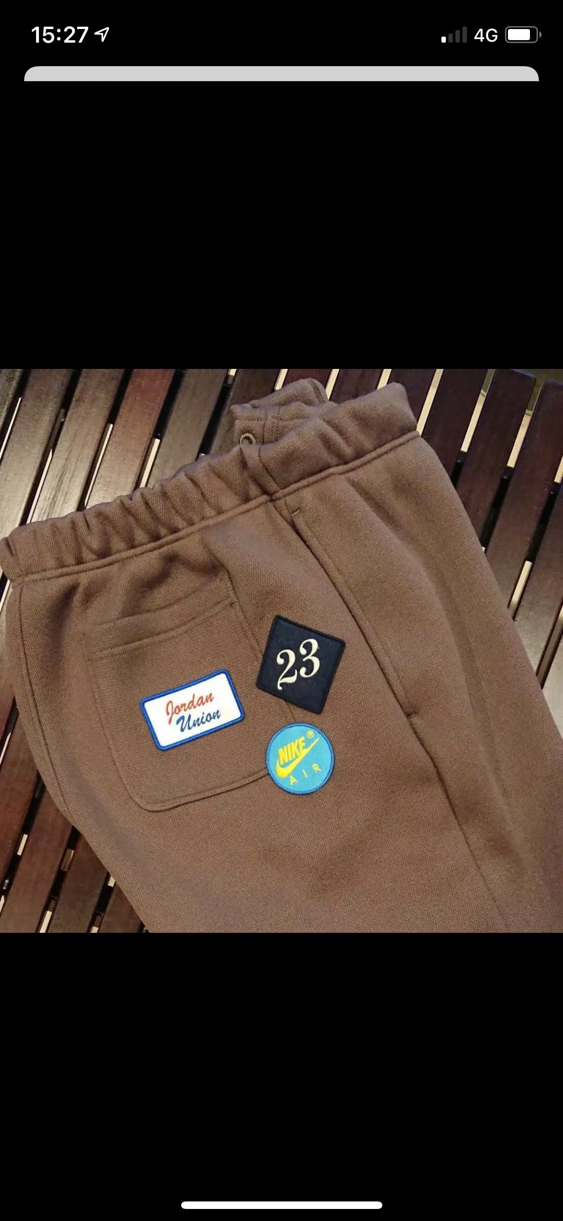 Air Jordan x Union Leisure Pants "Brown"