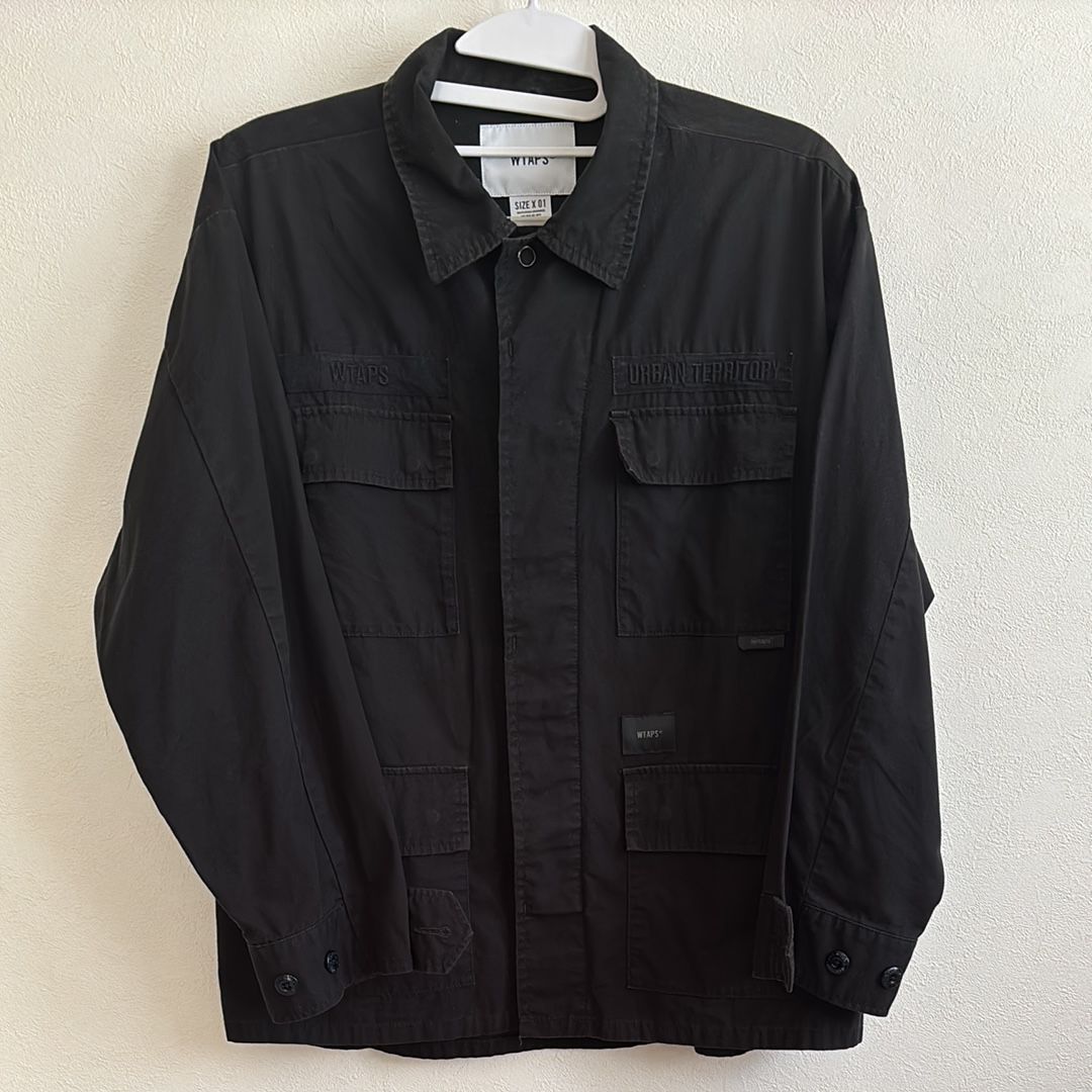 Wtaps JUNGLE 02 / LS / COTTON. POPLIN "Black"