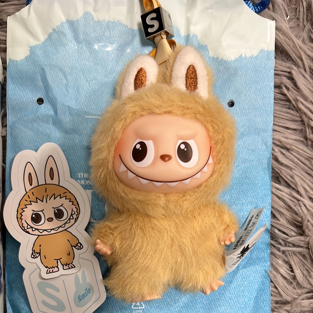 POP MART THE MONSTERS (LABUBU) Pin for Love Series-Vinyl Plush Pendant (N-Z) S