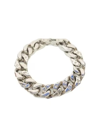 Louis Vuitton LV Chain Links Bracelet "Silver"