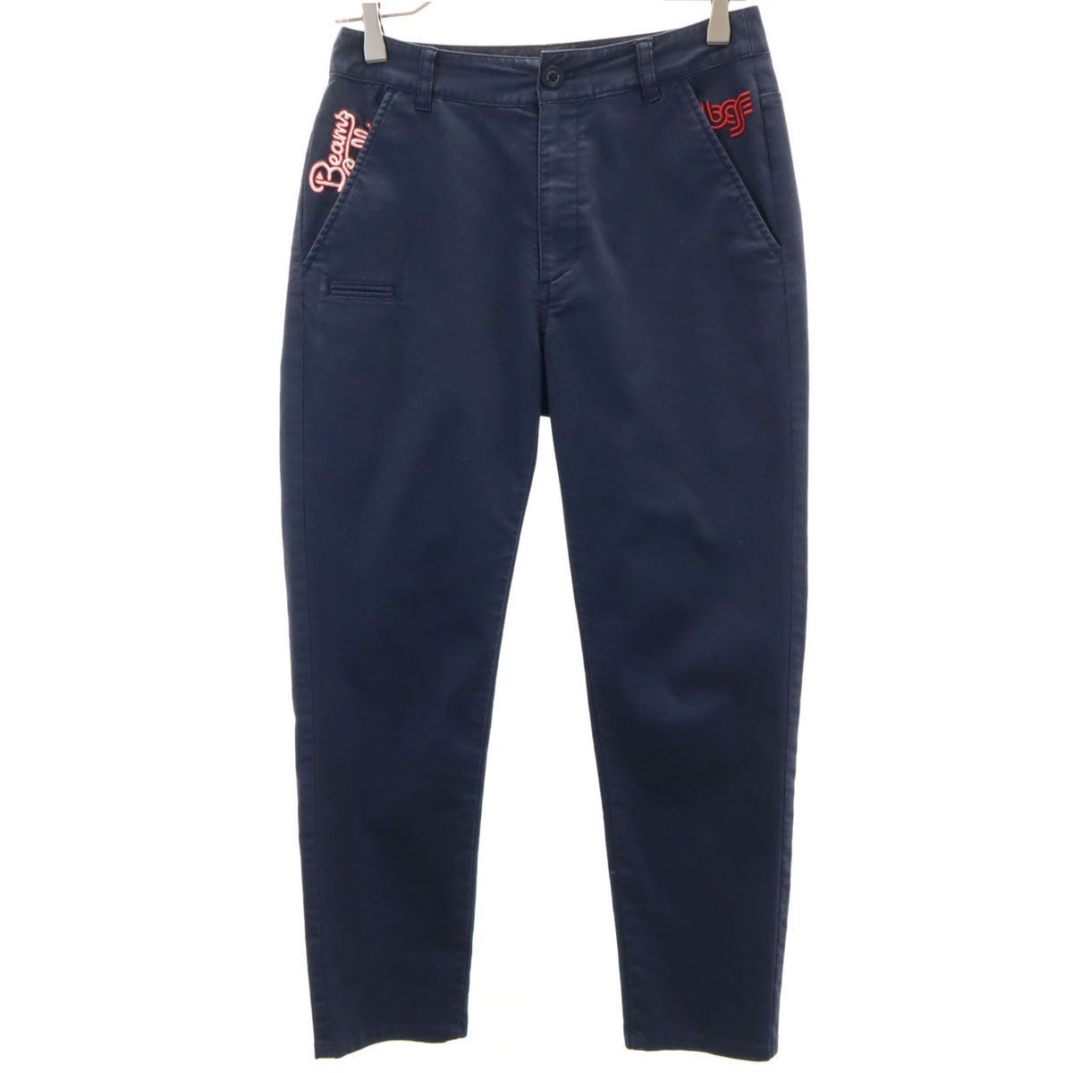 BEAMS GOLF ビームスゴルフ スリムパンツ S ネイビー