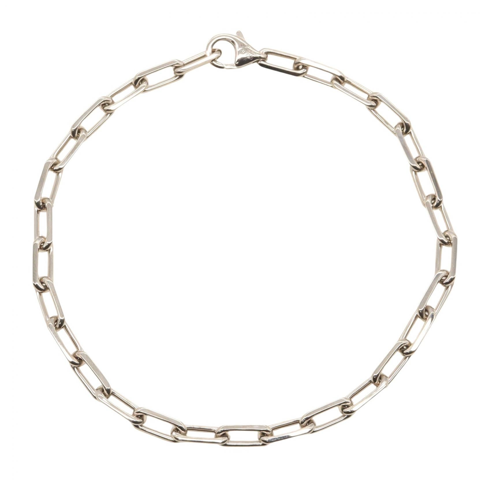 カルティエ CARTIER サントス ブレスレット ブレスレット アクセサリー K18WG(ホワイトゴールド) メンズ レディース シルバー系 【中古】