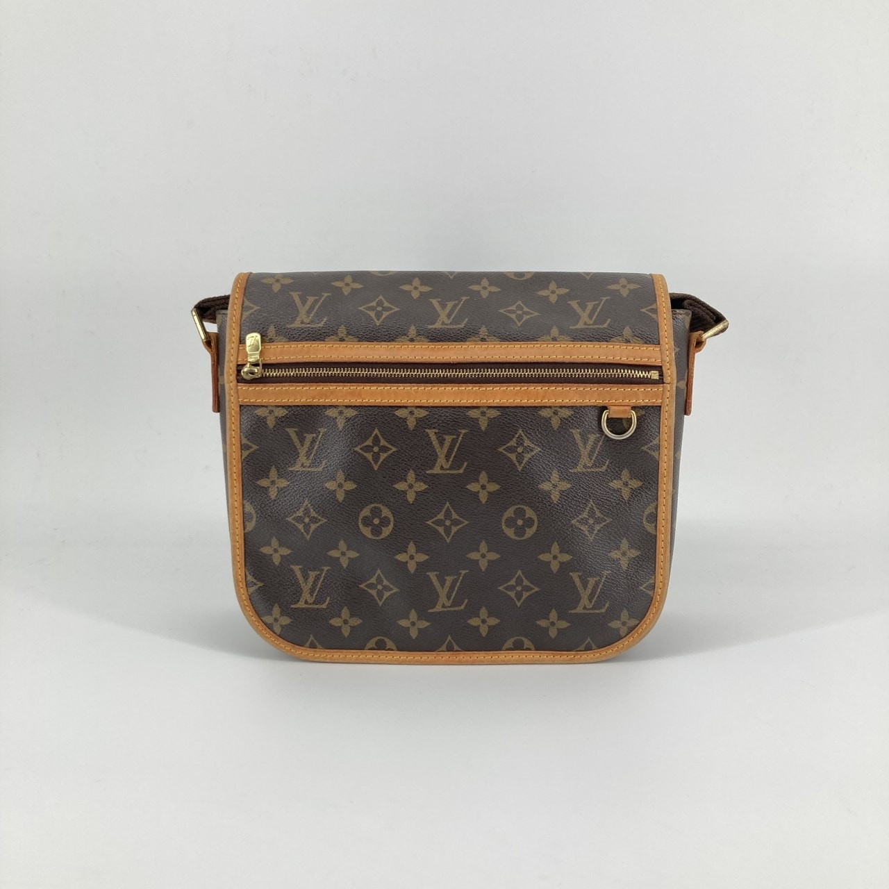 LOUIS VUITTON(ルイ・ヴィトン) ボスフォール メッセンジャーPM レザー モノグラムキャンバス ゴールド金具 M40106 ショルダーバッグ ブラウン×ゴールド