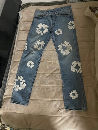 LEVI'S x Denim Tears The Cotton Wreath Jean "Light Wash"