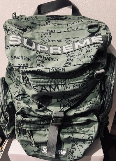 Supreme Field Backpack "Olive Gonz" (23SS)