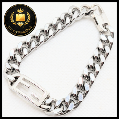 FENDI Baguette Bracelet "Silver"