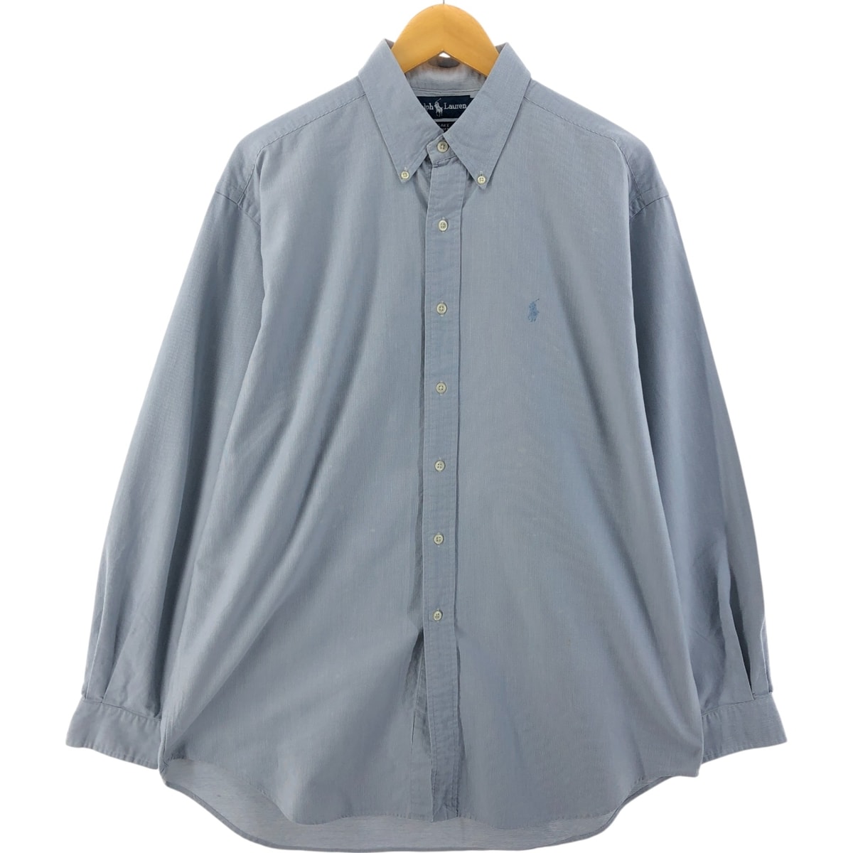 古着 ラルフローレン Ralph Lauren BLAKE 長袖 ボタンダウンシャツ メンズL相当/eaa526282