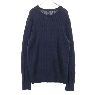 GAP ギャップ 長袖 セーター M ネイビー