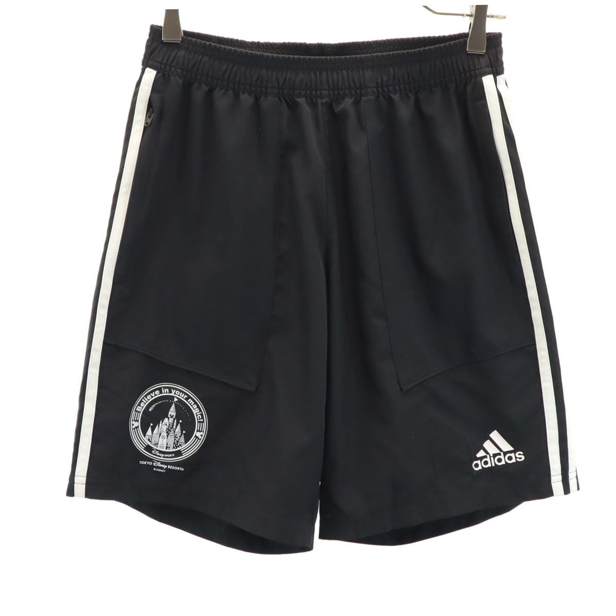 adidas アディダス 東京ディズニーリゾート ショートパンツ M ブラック