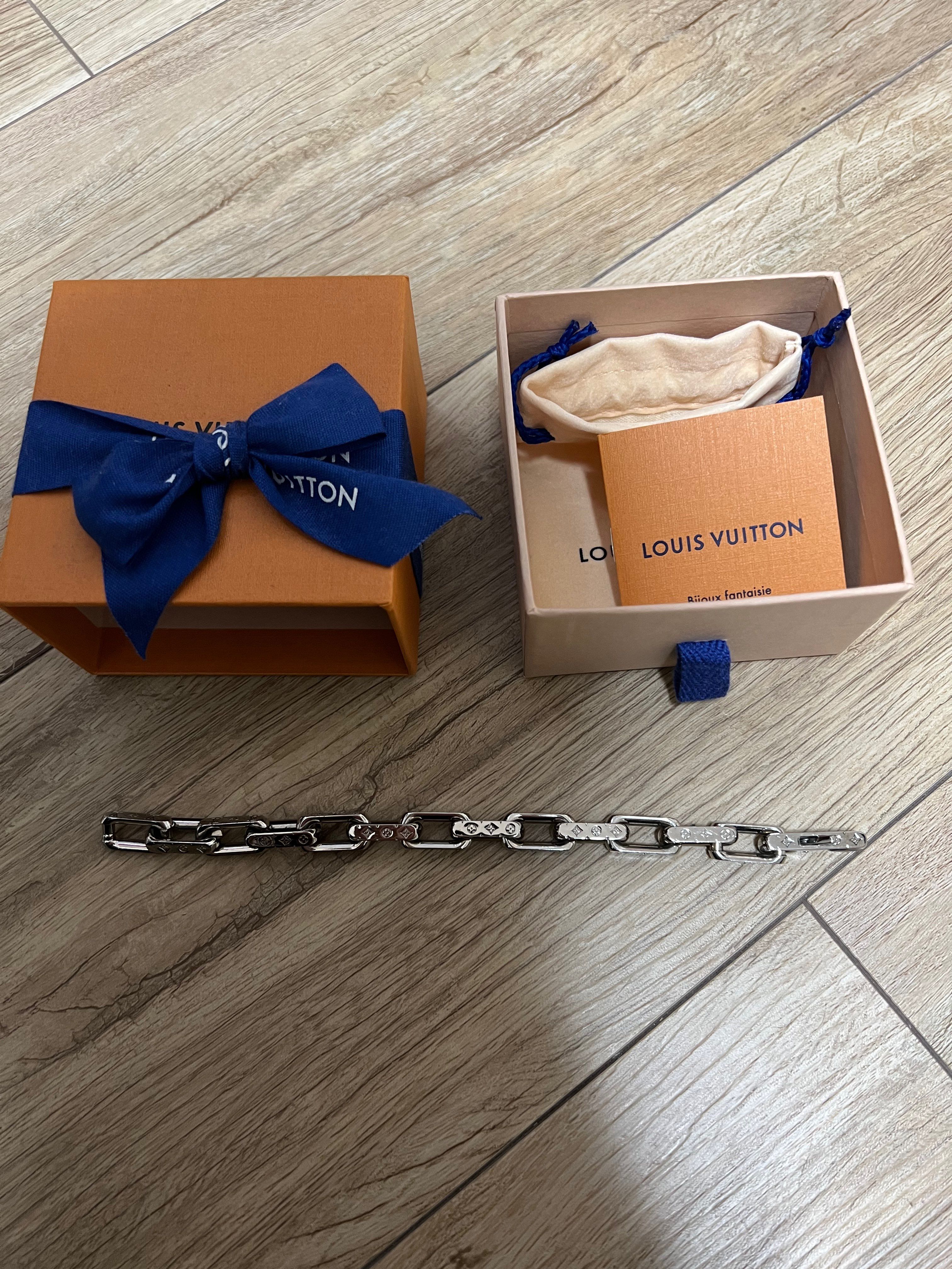 Louis Vuitton Monogram Chain Bracelet