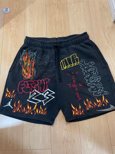 Air Jordan x Travis Scott Fleece Short "Black"
