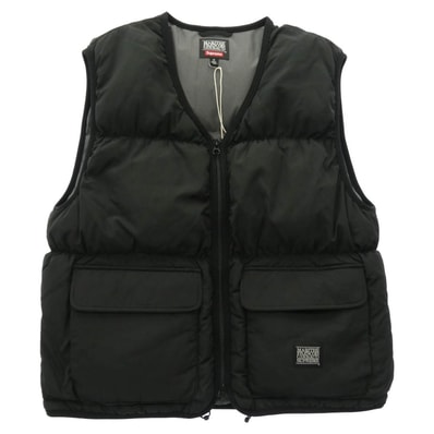 Supreme シュプリーム ベスト 25SS x Marithe + Francois Girbaud マリテフランソワジルボー Down Puffer Vest ダウン パファー ベスト ブラック系 M【新古品】【未使用】【中古】