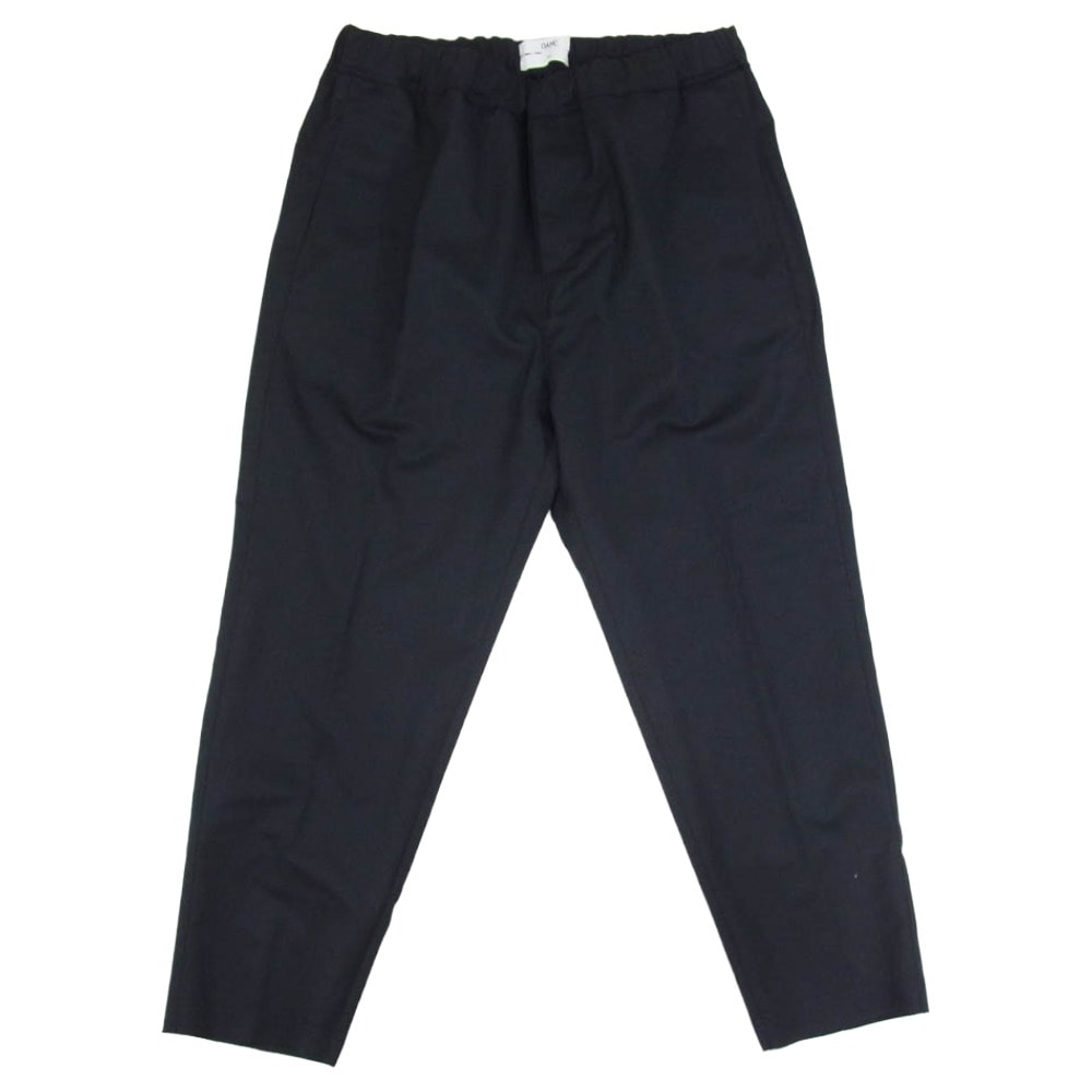 OAMC オーエーエムシー パンツ イージーウエスト クロップド スラックス パンツ ネイビー系 S【中古】