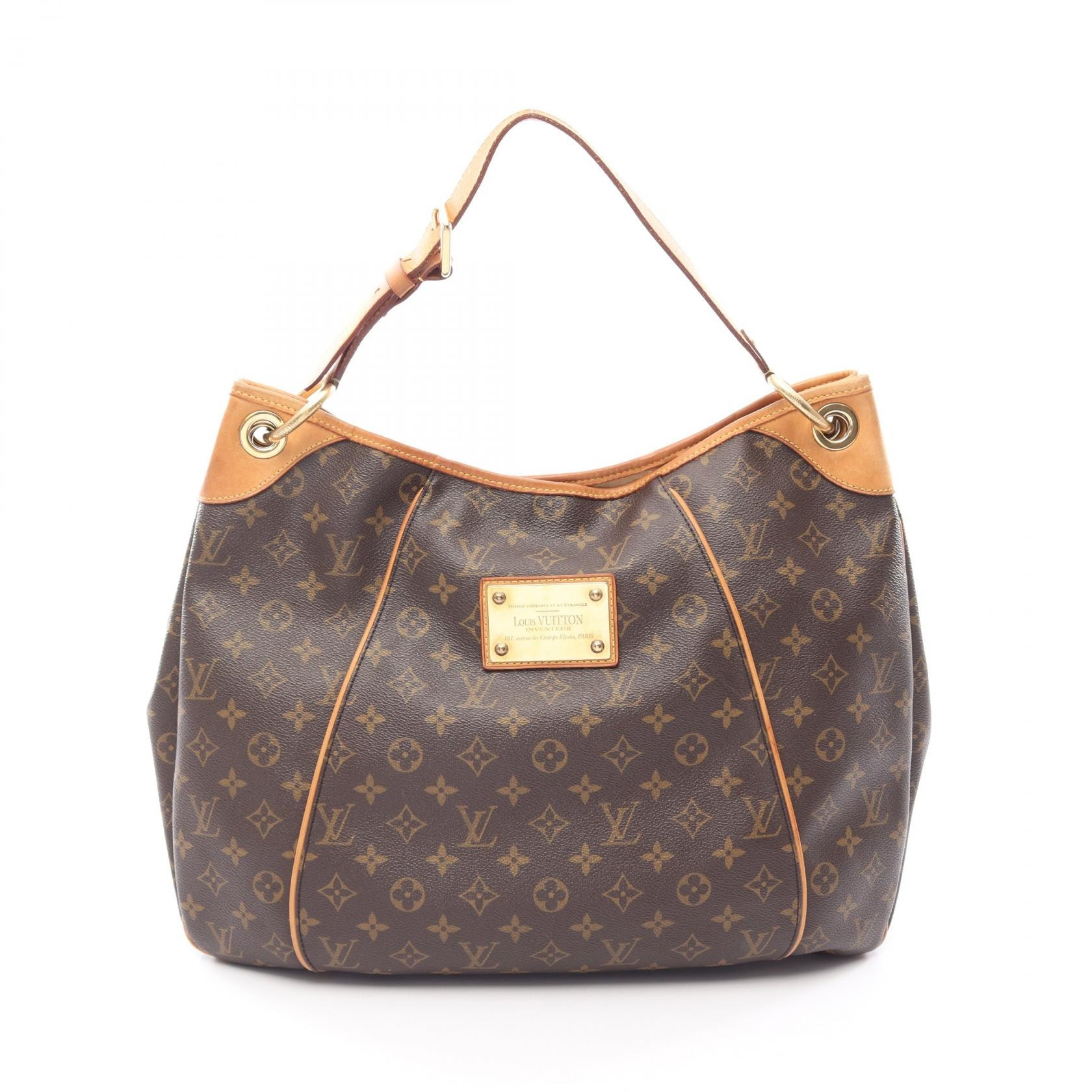 ルイ・ヴィトン LOUIS VUITTON ガリエラGM モノグラム ショルダーバッグ バッグ PVCコーティングキャンバス レザー モノグラム レディース ブラウン系 M56381 【中古】