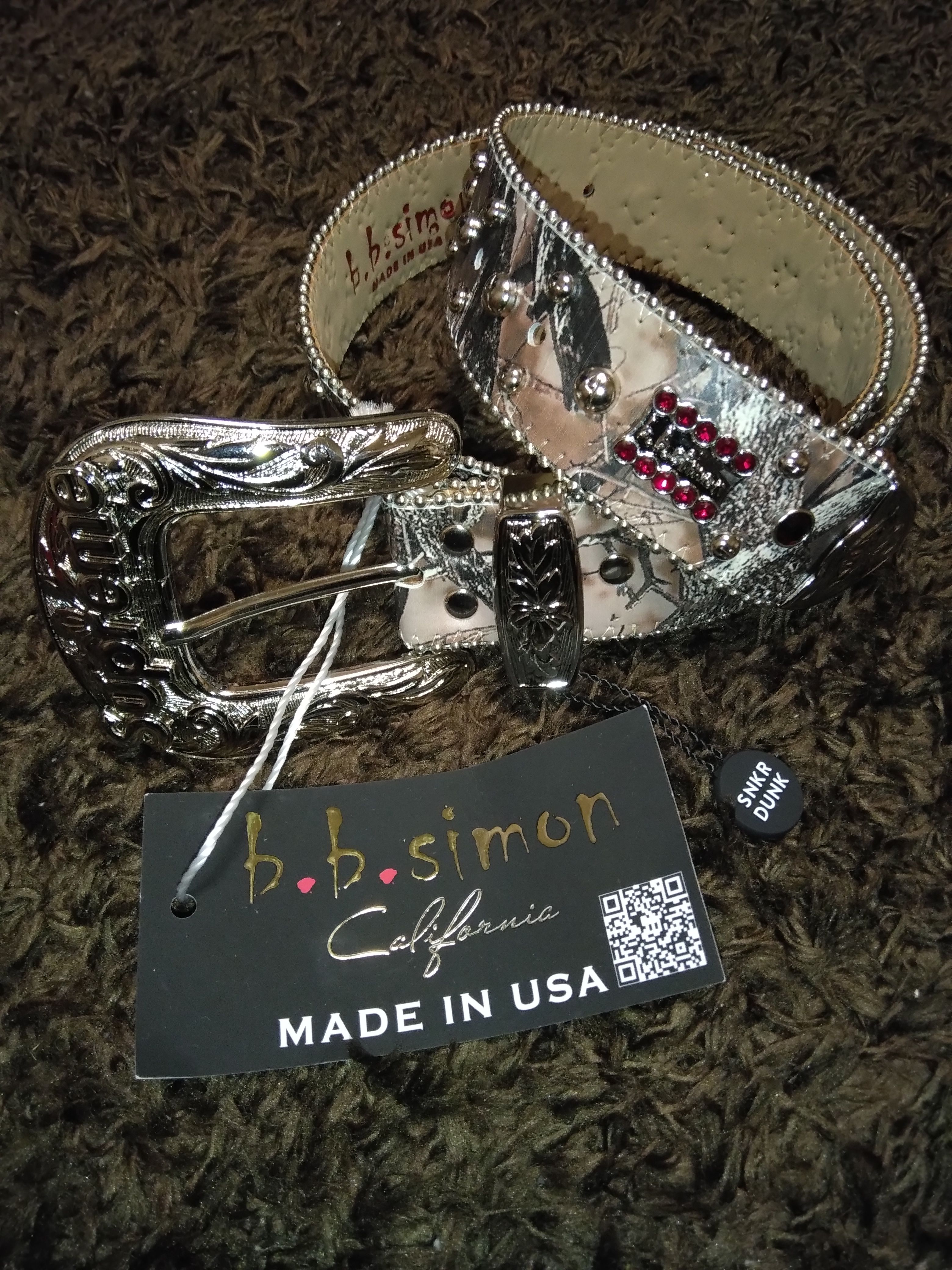 Supreme x B.B. Simon Studded Ranger Belt 