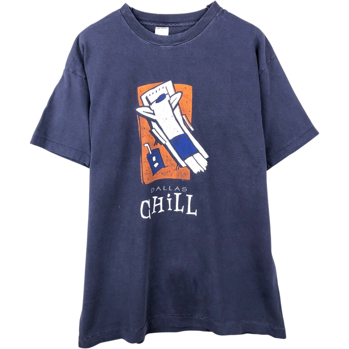 古着 ~90年代 フルーツオブザルーム FRUIT OF THE LOOM プリントTシャツ USA製 メンズXL相当 ヴィンテージ/eaa639052