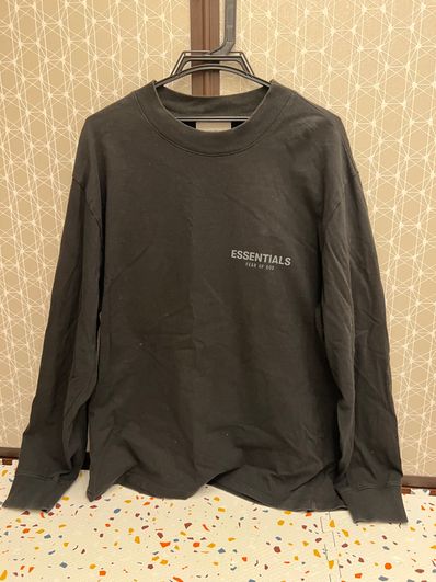 FEAR OF GOD ESSENTIALS LS TEE "Stretch Limo"