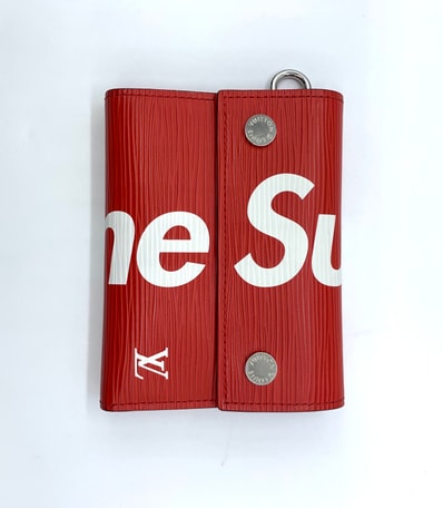 Louis Vuitton x Supreme Chain Wallet "Red"
