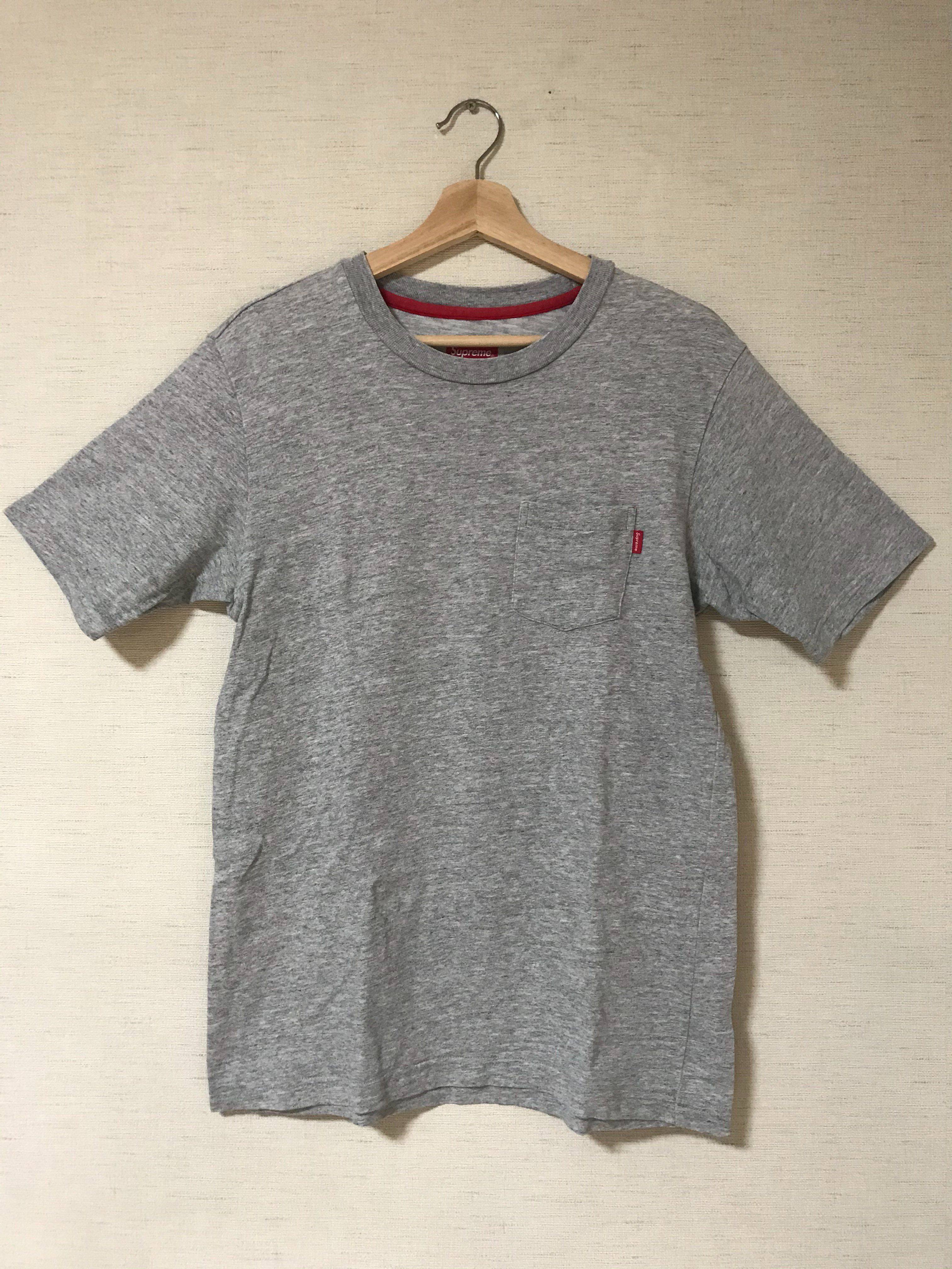 Supreme S/S Pocket Tee "Grey"(21SS)