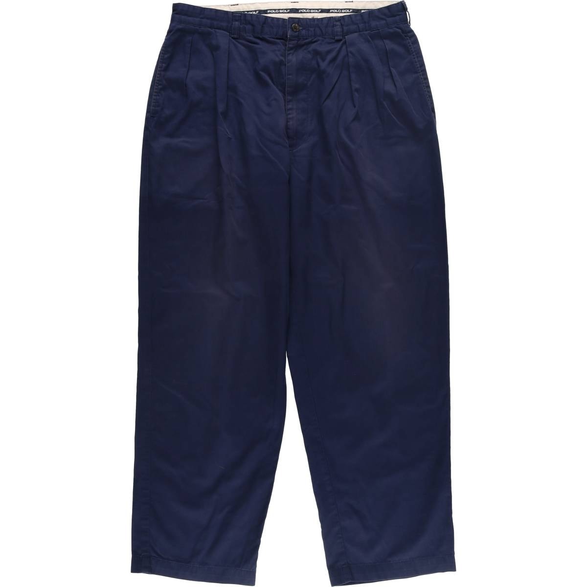 古着 ラルフローレン Ralph Lauren POLO GOLF ツータック ポロゴルフ チノパンツ メンズw34相当/eaa533147