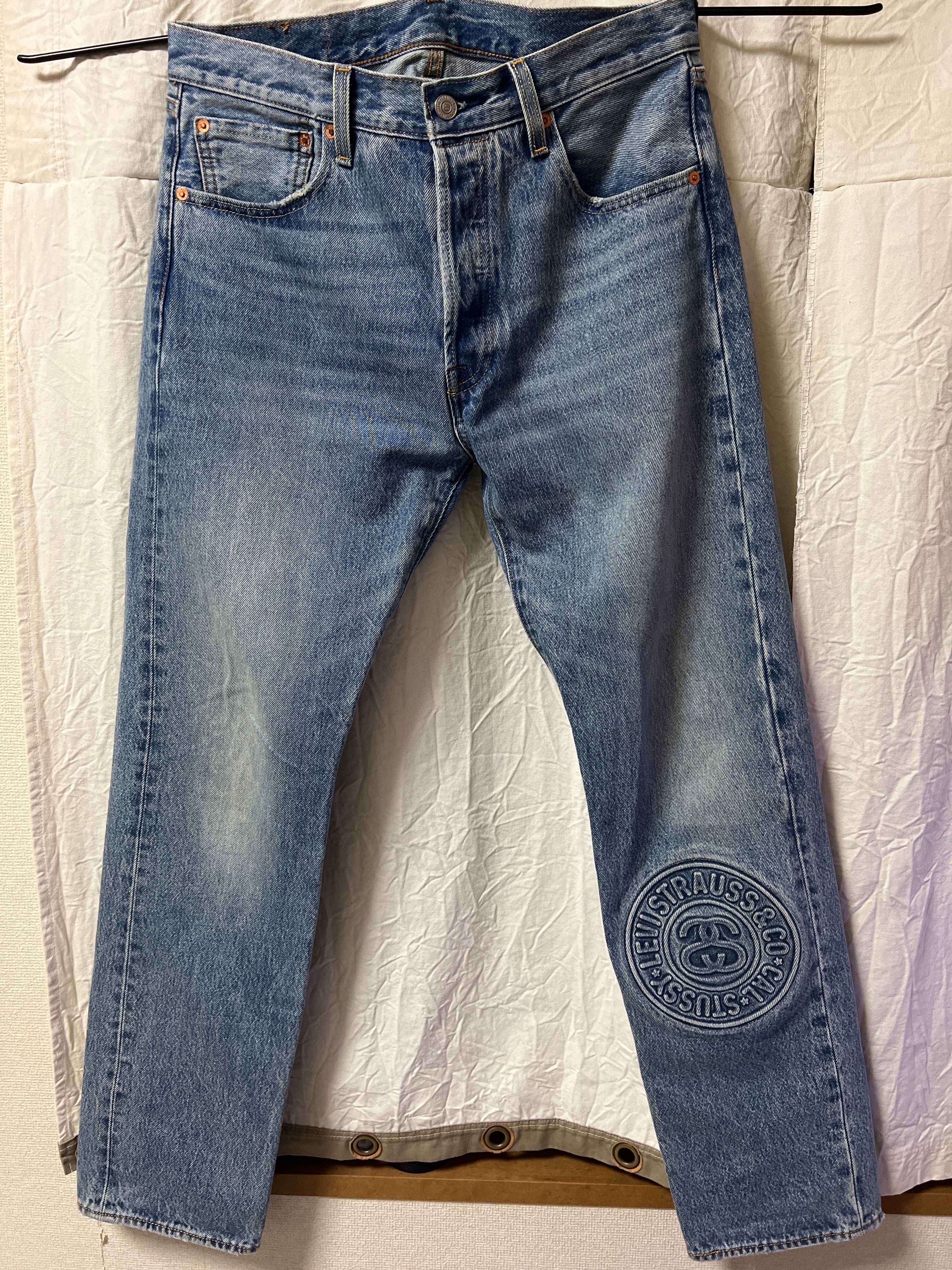 Stussy × LEVI'S Embossed 501 "Denim" A52180000