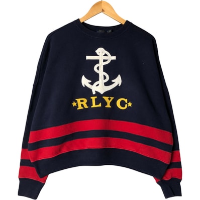 古着 ラルフローレン Ralph Lauren POLO RALPH LAUREN スウェットシャツ トレーナー メンズS相当/eaa587074