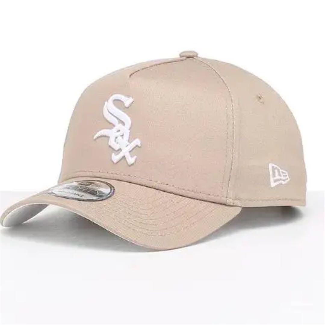 新品 海外限定 New era SOX ホワイトソックス ベージュ