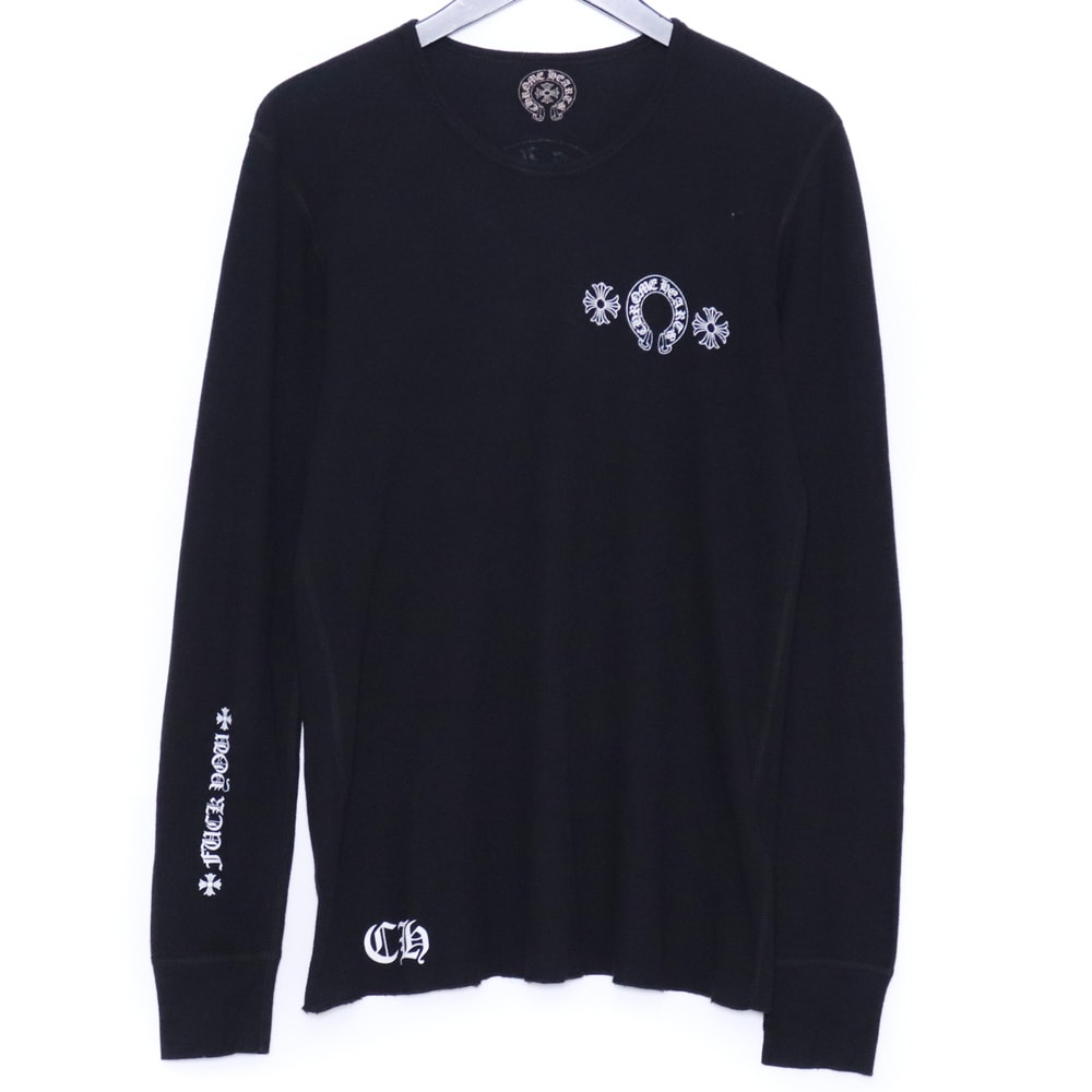 CHROME HEARTS オールド ホースシューCHプラス サーマルロングスリーブTシャツ