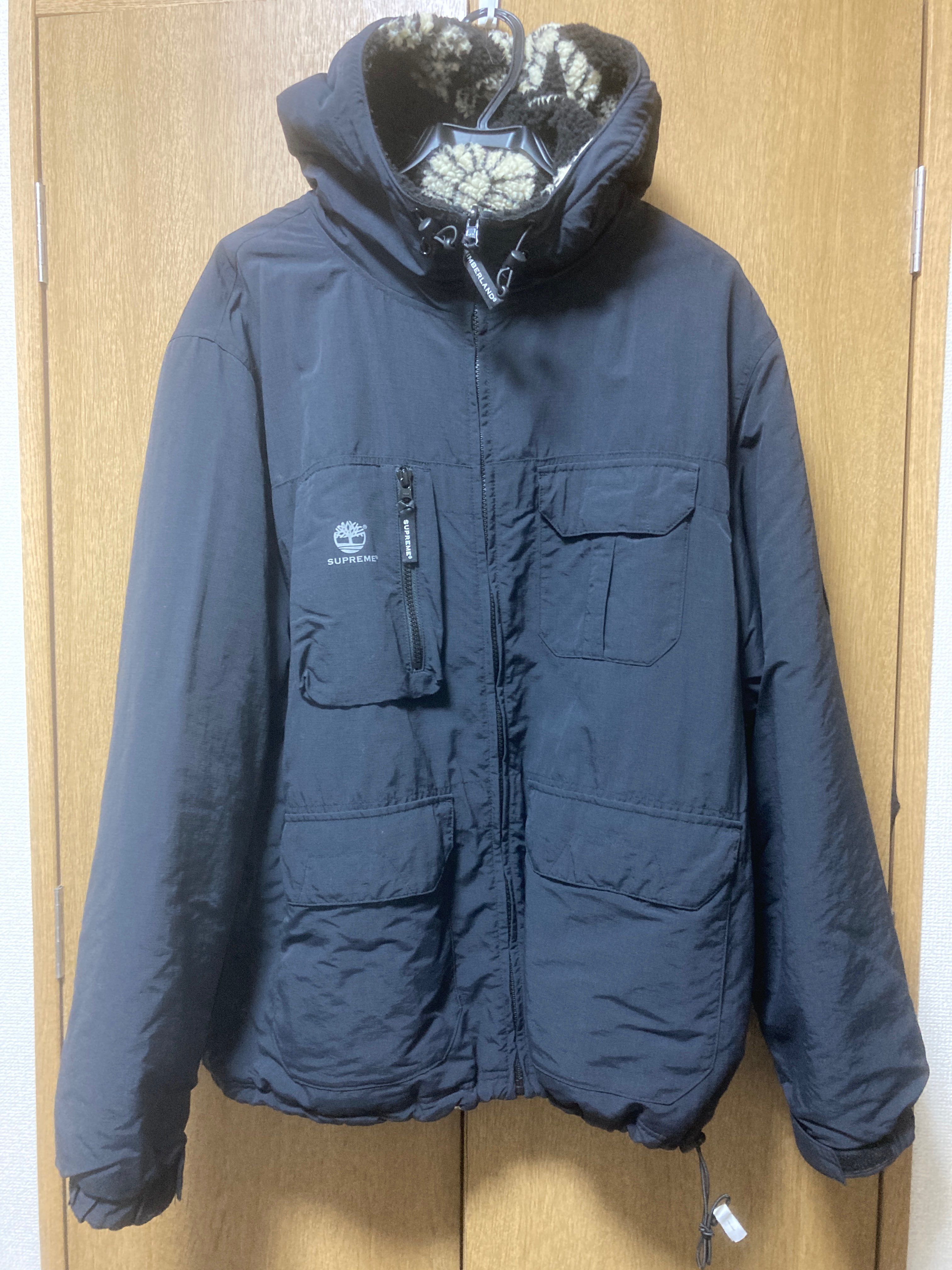 Supreme Timberland Reversible Ripstop Jacket "Black"