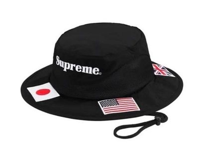 Supreme Flags Boonie "Black"