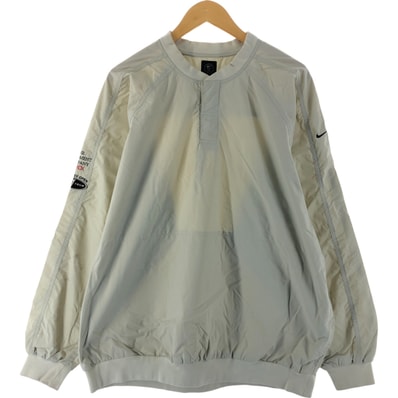 古着 ナイキ NIKE GOLF ゴルフ ハーフスナップ ナイロンプルオーバー メンズXL相当/eaa540409