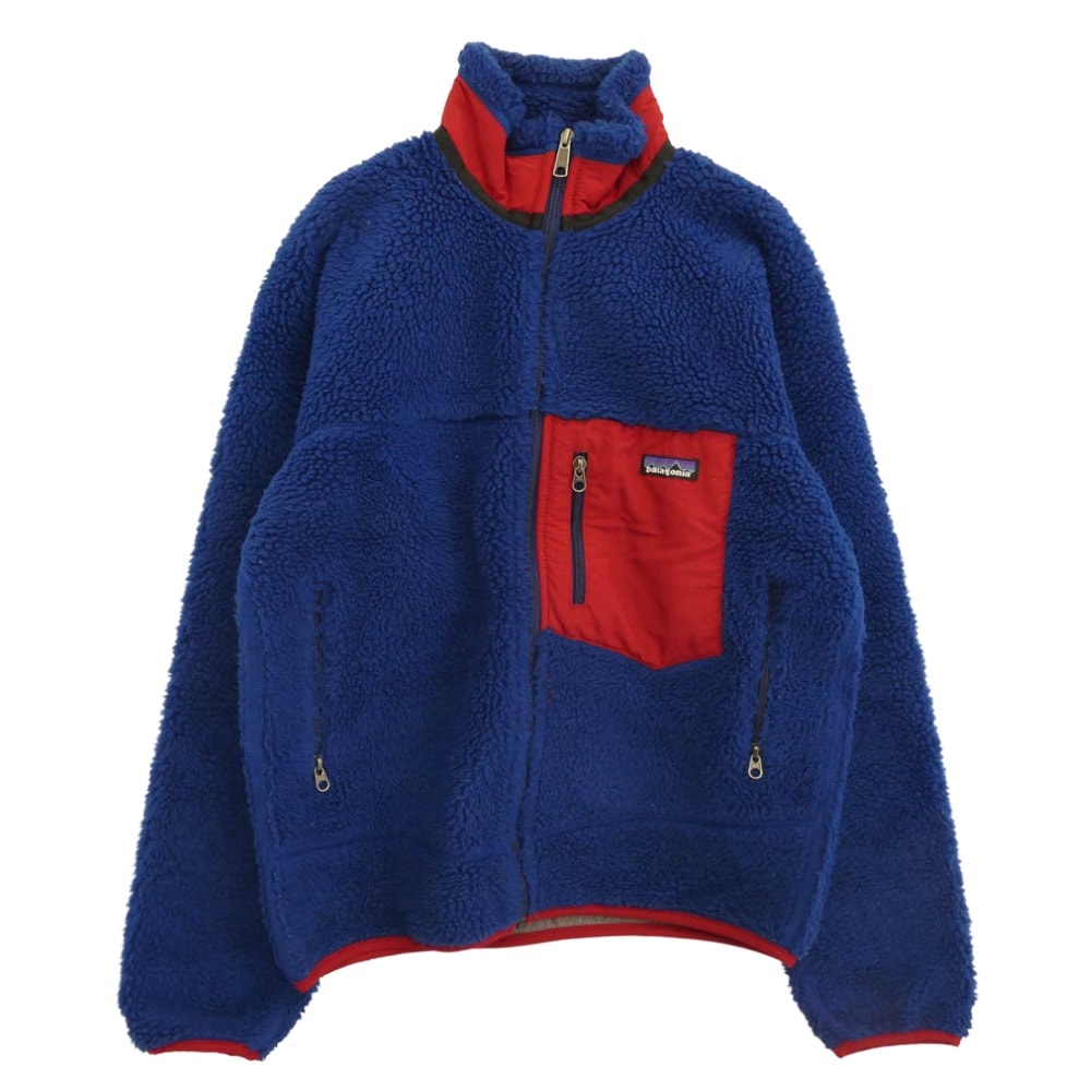patagonia パタゴニア ジャケット 23055 CLASSIC RETRO X JAKCET  クラシック レトロ エックス ジャケット インディゴブルー系 レッド系 S【中古】