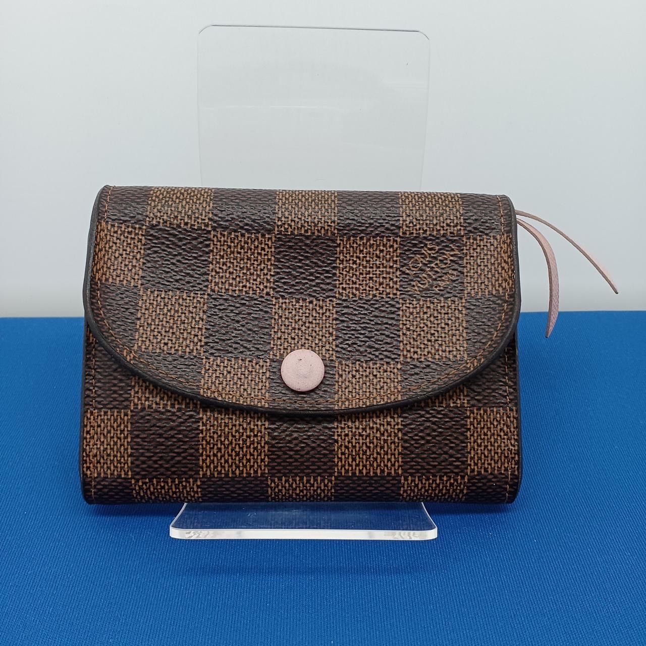 Louis Vuitton Rosalie Coin Purse Damier Ebene "Rose"