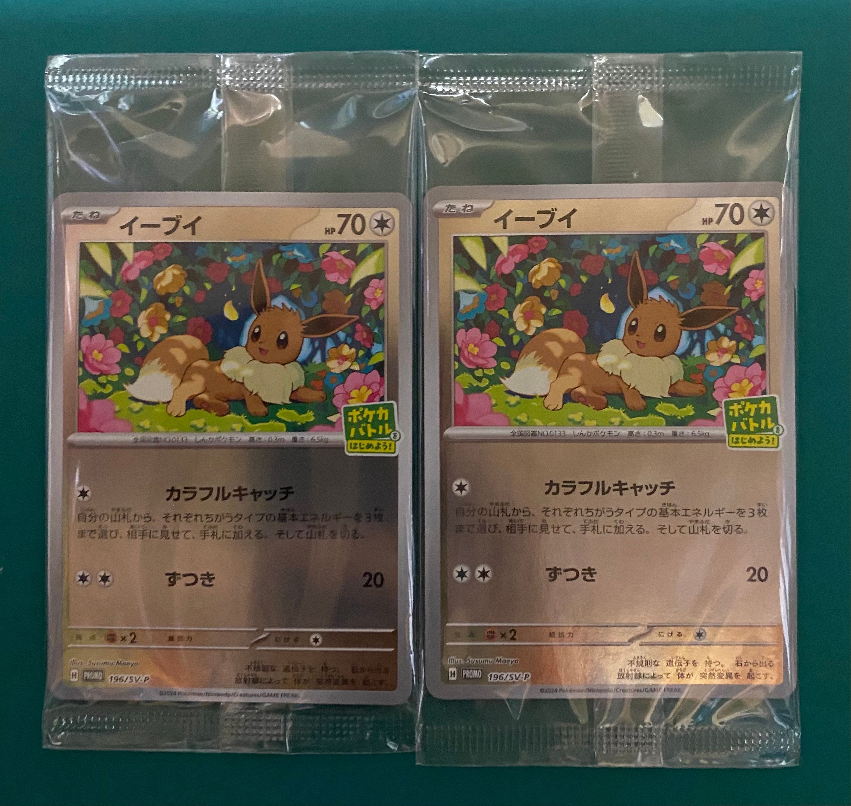 イーブイ P [SV-P-SM 196](プロモカードパック「ポケカバトルをはじめよう!キャンペーン」)