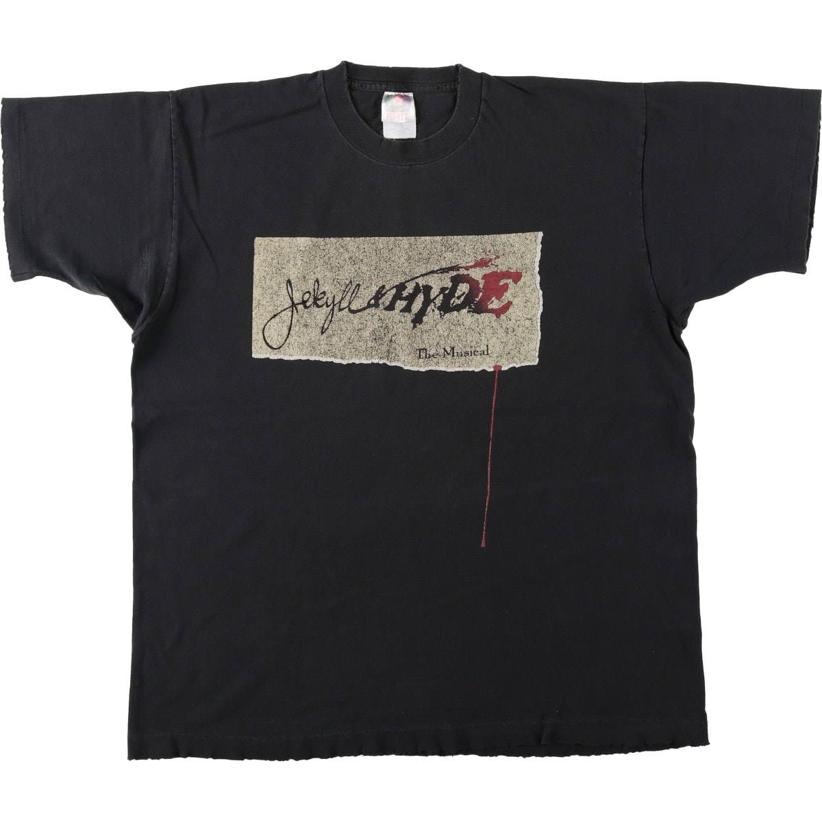 古着 フルーツオブザルーム FRUIT OF THE LOOM HEAVY COTON HEAVY COTON Jekyll & Hyde ジキル&ハイド バンドTシャツ バンT USA製 メンズXL相当/eaa638658