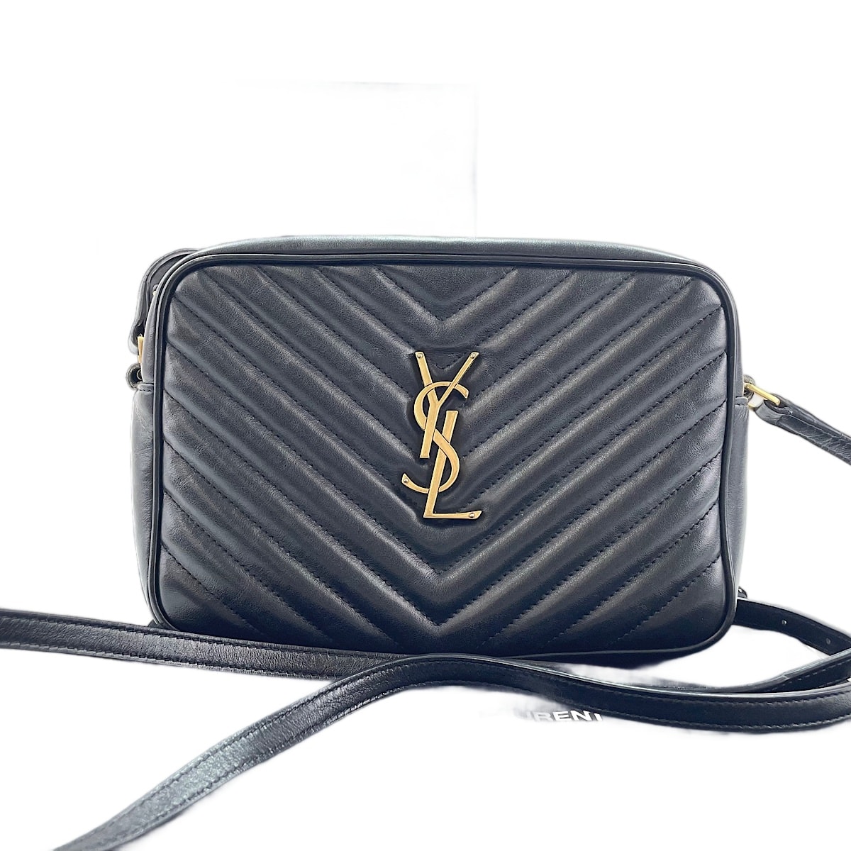 イヴ・サンローラン YSL カメラバッグ  ショルダーバッグ【中古】