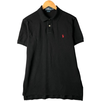 古着 ラルフローレン Ralph Lauren POLO by Ralph Lauren COSTOM FIT 半袖 ポロシャツ メンズL相当/eaa570775