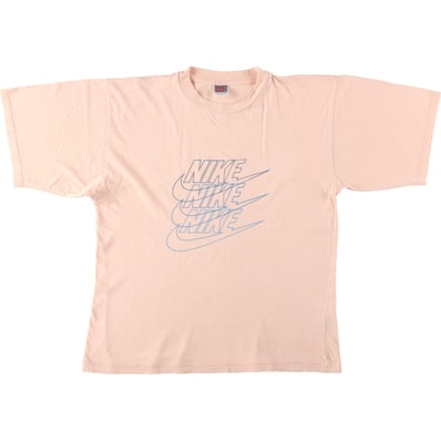 古着 90年代 ナイキ NIKE 銀タグ ロゴプリントTシャツ メンズL相当 ヴィンテージ/eaa657787