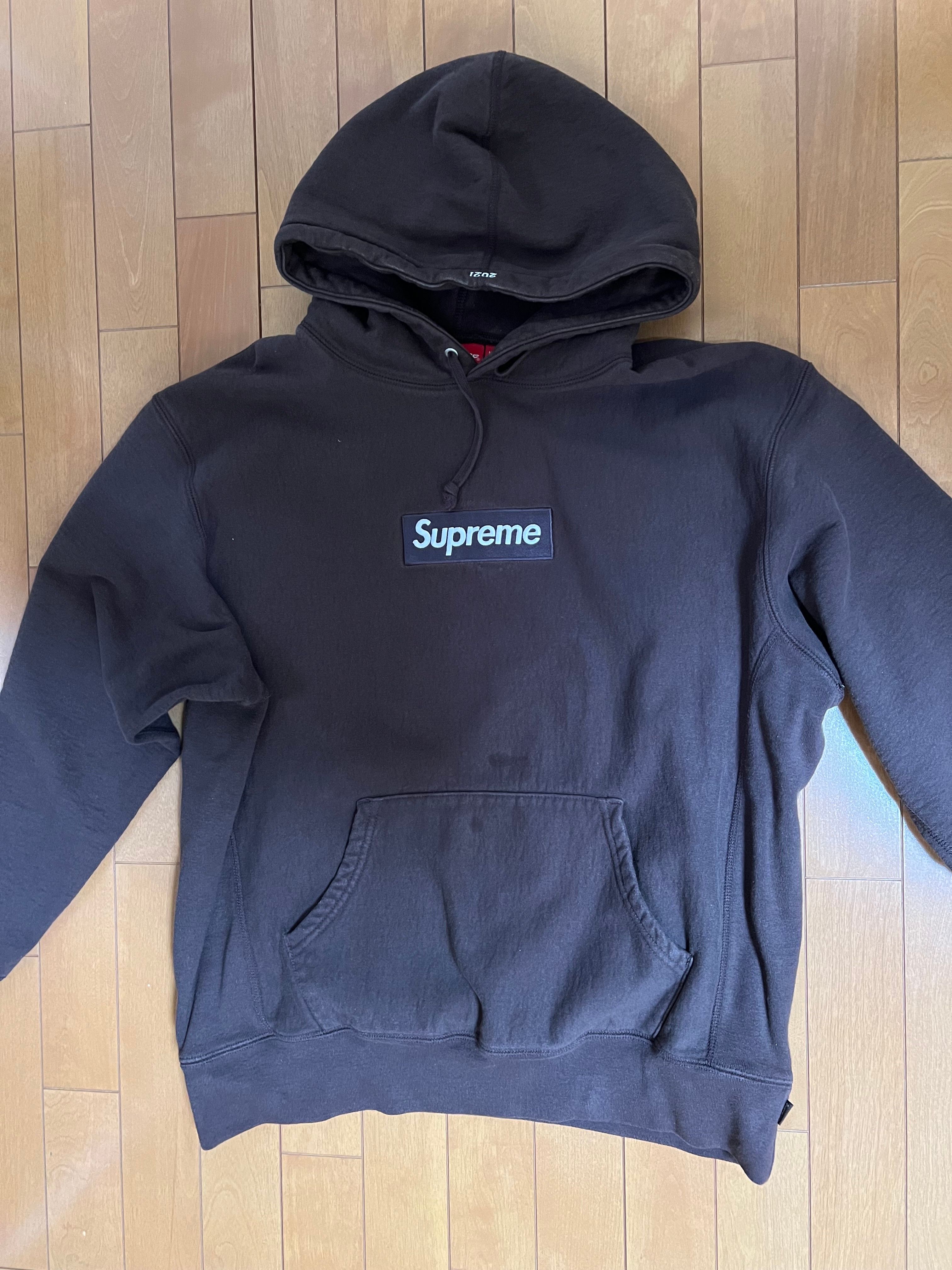 Supreme Box Logo Hooded Sweatshirt "Dark Brown" (21FW)