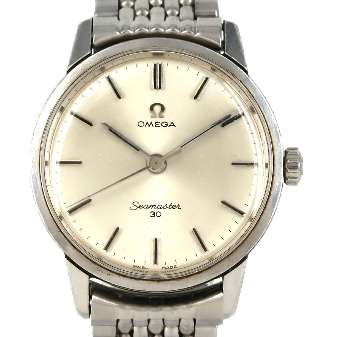 【ノーメンテナンス還元価格】オメガ シーマスター30・CAL.286 135.007-66 SS 手巻