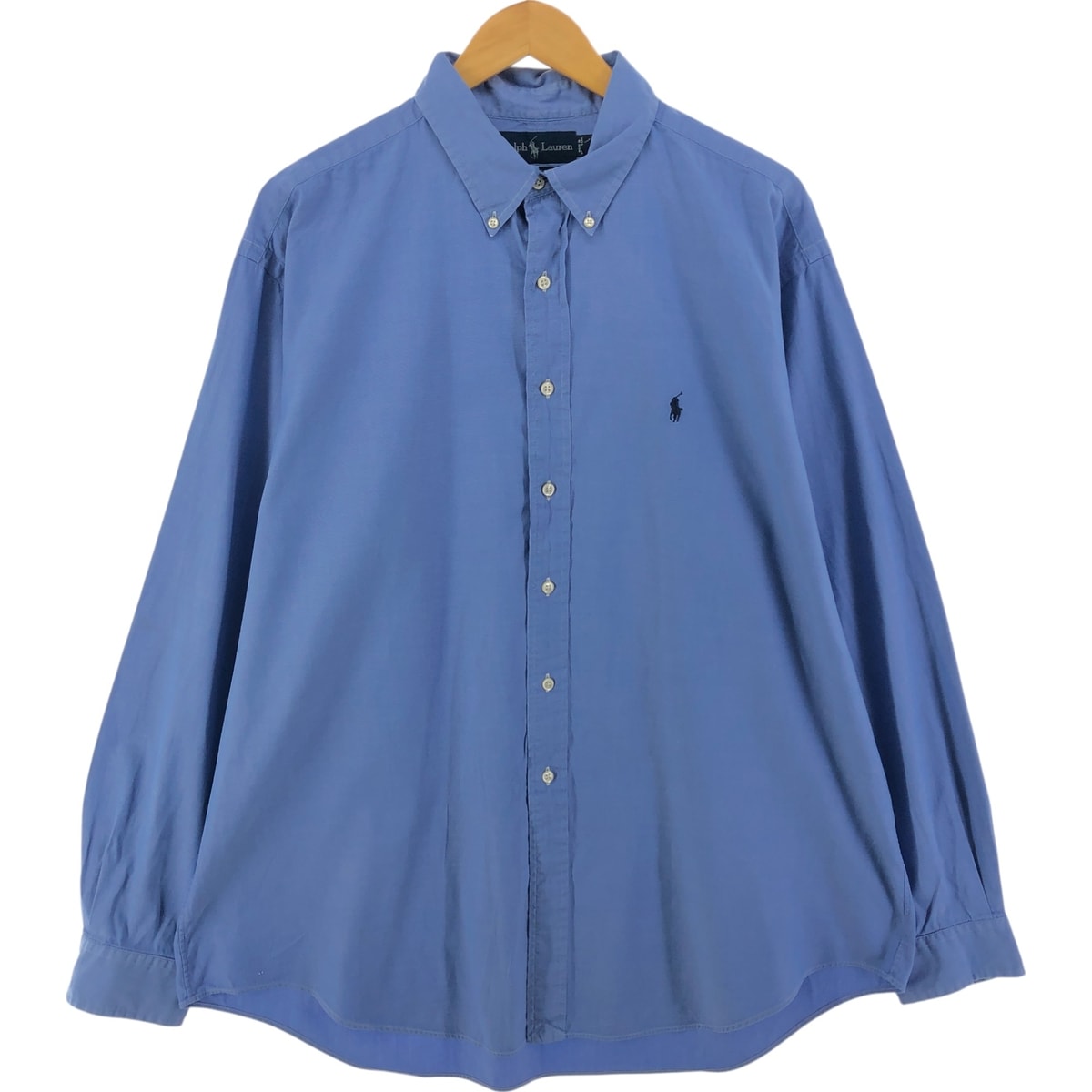 古着 ラルフローレン Ralph Lauren YARMOUTH 長袖 ボタンダウンシャツ メンズXL相当/eaa527204