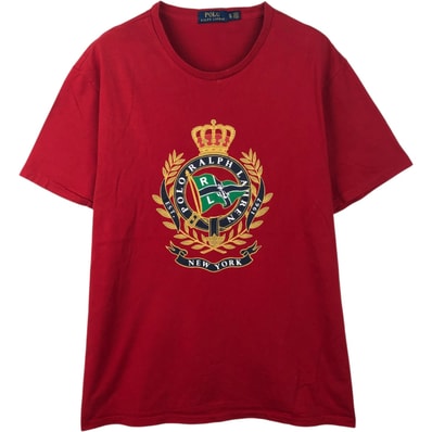 古着 ラルフローレン Ralph Lauren POLO RALPH LAUREN 半袖 ロゴTシャツ メンズXL相当/eaa656590
