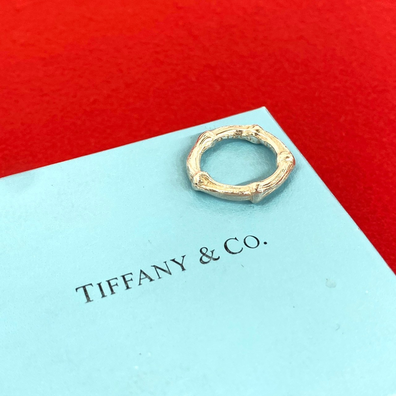 B (目立った傷や汚れなし)】TIFFANY&Co. ティファニー バンブー リング
