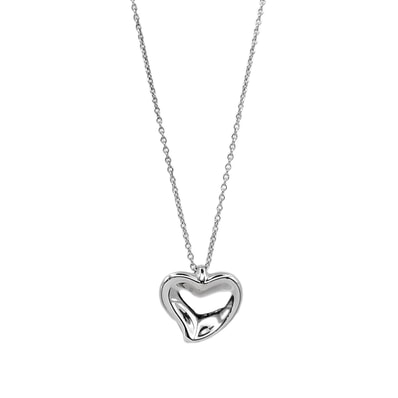 TIFFANY&Co. ティファニー カーブドハート ネックレス
ペンダント エルサペレッティ SV925 シルバー 新品仕上済 ユニセックス
【中古】