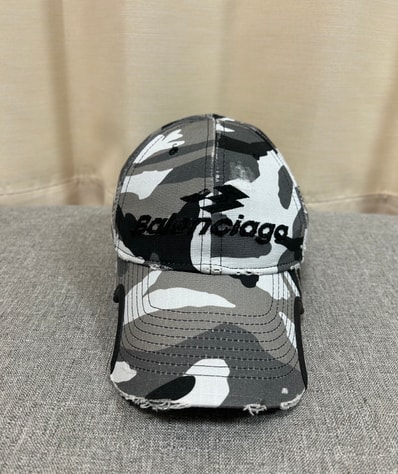 BALENCIAGA Diamond B Cap "Grey/Black"