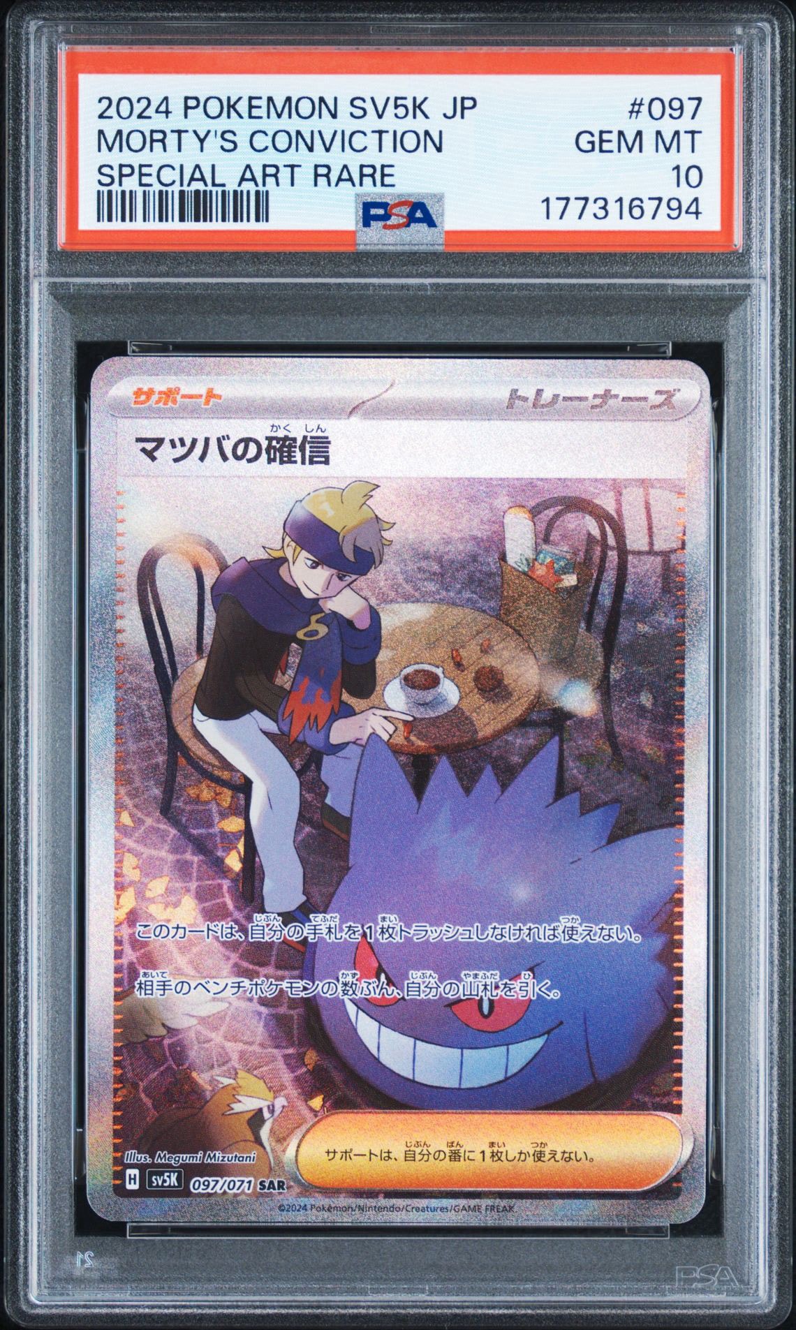 マツバの確信 SAR [SV5K 097/071](拡張パック「ワイルドフォース」)