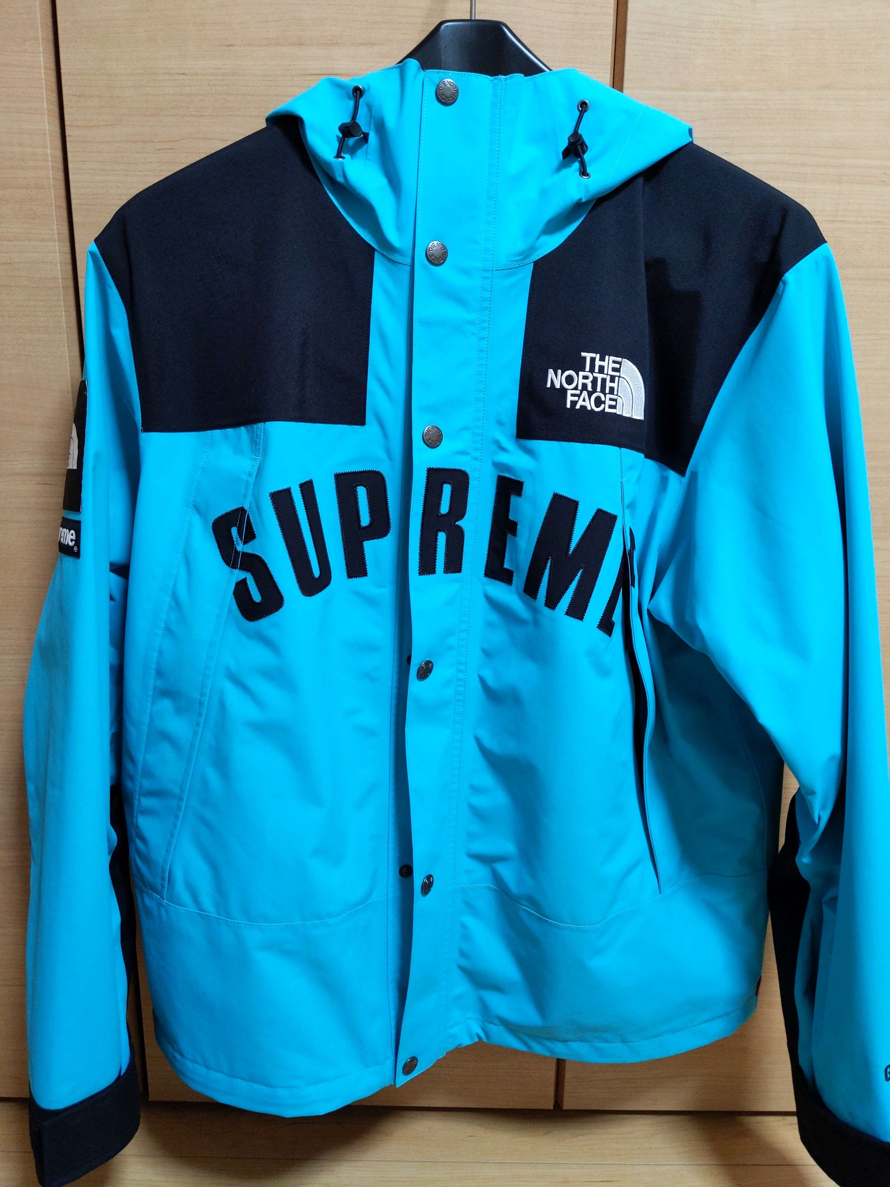 Supreme x The North Face Arc Logo Mountain Parka "Blue"